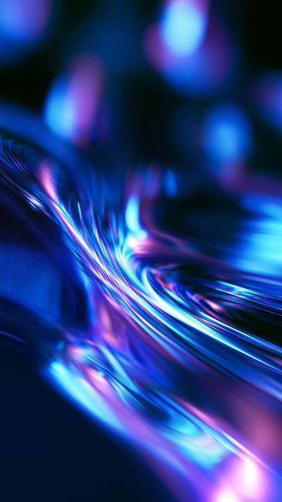 Indigo Vortex wallpaper