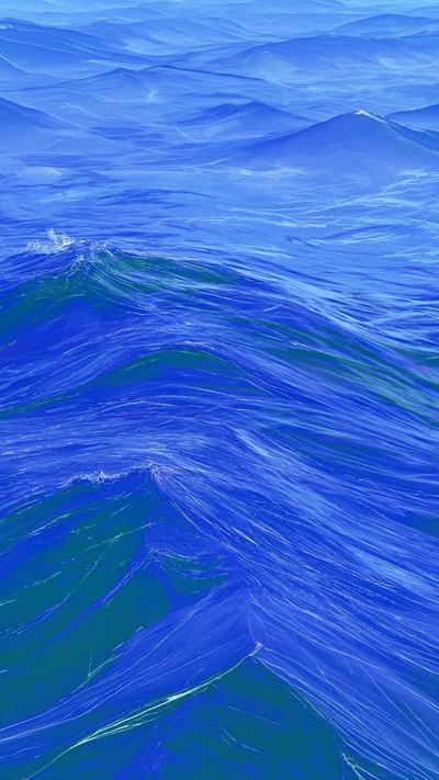 Cobalt Swell wallpaper